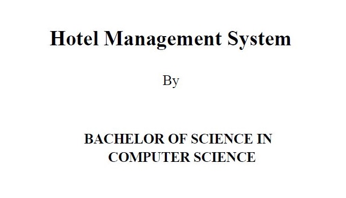 Hotel Management System