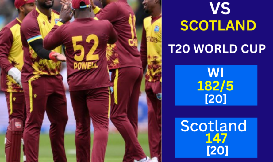 West Indies Clinch T20 World Cup Victory by 35 Runs Against Scotland