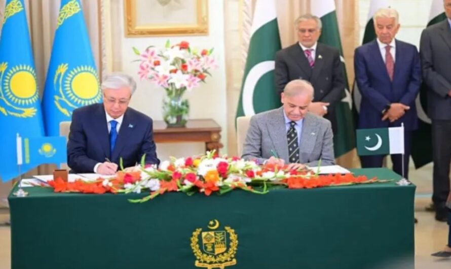 پاکستان اور قازقستان نے دوطرفہ تجارتی تعلقات کو بڑھا کر ایک ارب ڈالر تک پہنچانے پر اتفاق کیا ہے